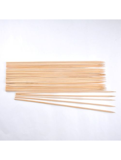 Шампурчики бамбук 40 см. (d4.0мм) 100 шт/уп /1/100/