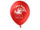 Воздушный шар (12&#039;&#039;/30 см) Забавные свинки, Розовый, пастель, 2 ст, 50 шт.