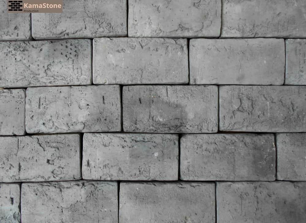Тротуарная брусчатка Kamastone Мюнхен 6862 серый, бетон