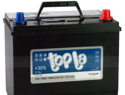 Автомобильный аккумулятор Topla Top JIS 75 R+ D26