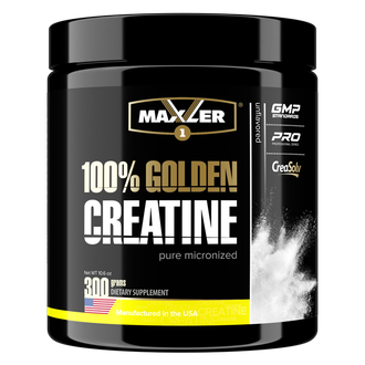 (Maxler) 100% Golden Creatine Micronized - (300 гр)