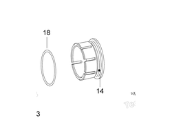 Магнитная пробка шестерни КПП оригинал BRP 619230070 для BRP LYNX/Ski-Doo (Magnetic Plug)