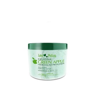 Коллагеновый восполнитель LOVE POTION Gelatina Green Apple 300 ml