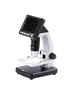 Микроскоп цифровой LEVENHUK DTX 500 LCD, 20-500 кратный, 3,5" ЖК-монитор, камера 5 Мп, microSD, 61024