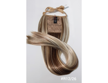 Шиньон-хвост на ленте из искусственных волос (прямой) 60 см Тон № RH12