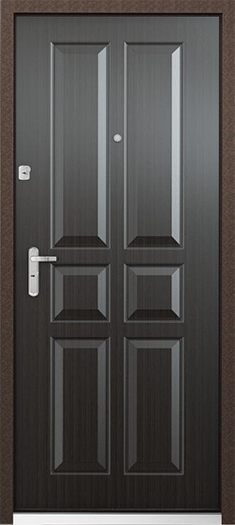 Дверь Шпон-Шпон 001 под ключ