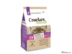 CROCKEX  WELLNESS корм для стерилизованных кошек и кастрированных котов  ( курица-рис)  1.5 кг.