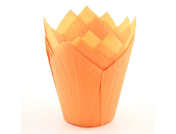 Бумажные формы Тюльпаны Оранжевые, 50*80 мм, 10 шт