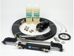 Комплект гидравлической системы управления MAVI MARE GF150BRT для подвесных моторов мощностью до 150 лс., шланги 6 метров