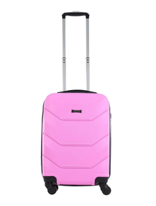 Пластиковый чемодан Freedom розовый размер S