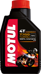 Масло моторное Motul 7100 4T 10W50 (Cинтетика) — 1Л (104097)