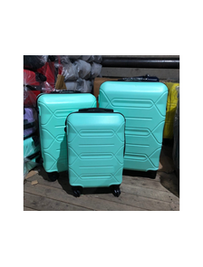 Комплект из 3х чемоданов Top Travel ABS S,M,L мятный