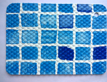 Пленка с рисунком для бассейна antislip &quot;Мозаика размытая&quot; ширина 1, 65 м Haogenplast цвет  SNAPIR 3 противоскользящий