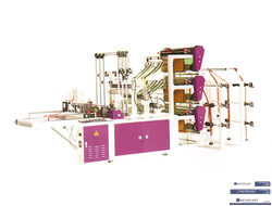 Автоматическая шестиручьевая сварочная машина для изготовления полиэтиленовых пакетов Parkins  BJA2 28*42