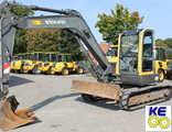 14519442 стекло лобовое нижнее Volvo ECR58, 58 PLUS, ECR88, 88 PLUS