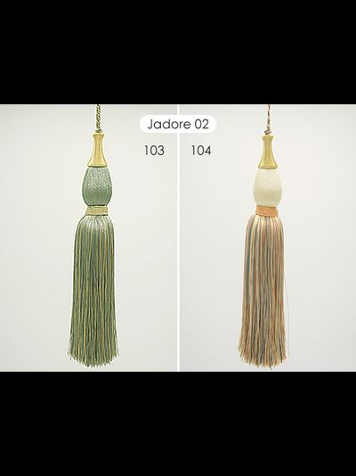 Jadore 02, серия Delisious Decor, 38 см. Маленькая декоративная кисточка