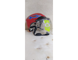 Шлем открытый YM-328 &quot;YAMAPA&quot; без подкладки (летний, скутер мопед)