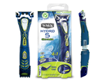 Бритва-триммер SCHICK HYDRO 5 GROOMER 4 in 1.