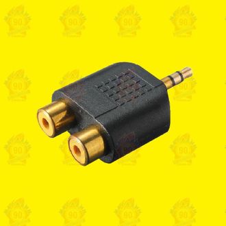 Jack to 2 RCA (Adaptor Y)