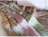 Модные кисточки подхваты для шторок. Много цветов: кремовый, беж, зеленый, розовый, коричневый