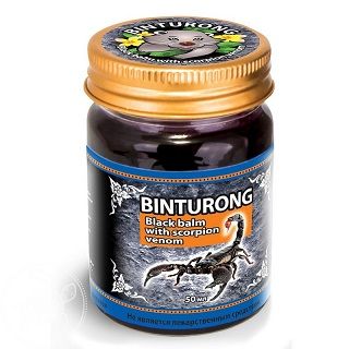 Binturong Черный бальзам с ядом Скорпиона, Black balm with scorpion venom, 50 мл. 431283