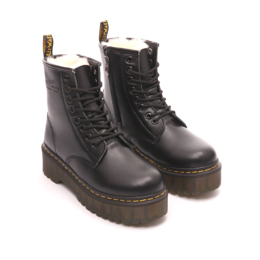 Ботинки Dr Martens зимние на высокой подошве