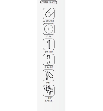 ПАЛКИ ГОРНОЛЫЖНЫЕ детские MASTERS UNLIMITED JR white 90 см