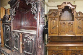 Реставрация старинной антикварной мебели