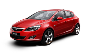 Чехлы на Opel Astra J хэтчбек