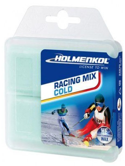 Парафин Holmenkol высокофтористый для жесткого и холодного снега RacingMix COLD -10-25°C 24970