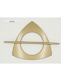 Арт. "Декор большая. Трио" , заколка-подхват для портьер мелким оптом