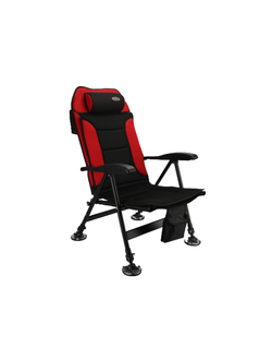 Кресло складное туристическое карповое красное