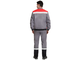 Костюм -Мастер 4120" куртка, брюки средне-серый с красным и СОП