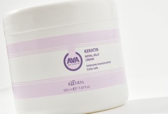 Крем-маска питательная для восстановления окрашенных волос / AAA KERATIN COLOR CARE 500мл