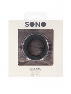 Эрекционное кольцо N0. 39 - Cock Ring - черный