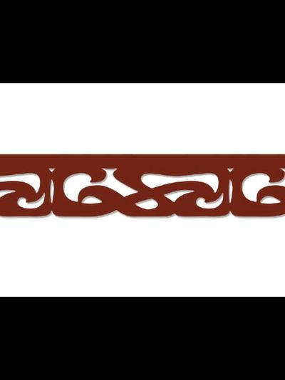 Готовый ажурный ламбрекен в рулоне в стиле Арт-нуво. Арт. 012