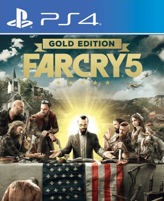 Far Cry 5 Gold Edition  (цифр версия PS4) RUS/Предложение действительно до 14.02.24