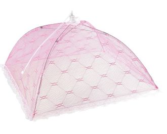 Сетка защитная для еды 50 х 50 см, &quot;Зонтик&quot; цвет розовый и синий