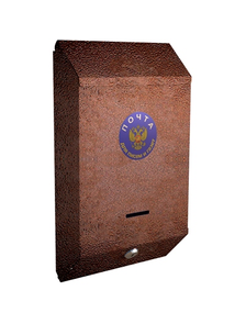 Ящик почтовый Антик медь (с замком)
