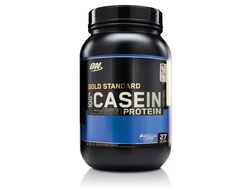 (Optimum Nutrition) 100% Casein Protein - (908 гр) - (ваниль)