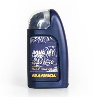 Масло моторное MANNOL 7820 4-Takt Aqua Jet 10W-40 1 л. синтетическое для гидроциклов