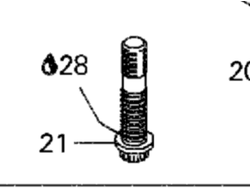 Болт шатуна оригинал BRP 420640991/420640990/711640990/420640994 для BRP Can-Am (Screw-Connecting)