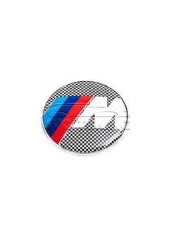 Эмблема капота M Perfomance White для BMW