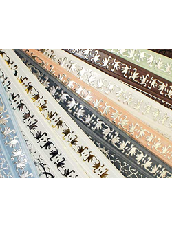 Декоративные планки: много цветов - хорошо, все в наличии - просто отлично!