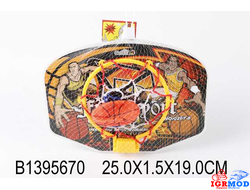 Баскетбольное кольцо с мячом в пакете арт. 0267-8