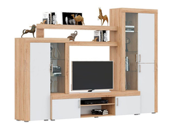 Гостиная "Стас" (Сонома\белый)