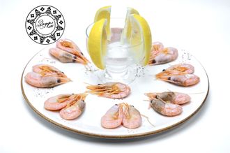 Креветки отварные