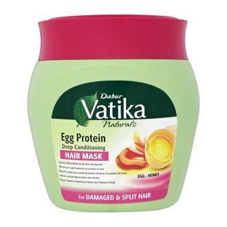 Интенсивно увлажняющая маска для волос с яичным протеином Dabur Vatika Egg Protein, 500 мл