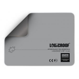 ПВХ мембрана LOGICROOF V-RP серый 1,5мм (2,10х20м)