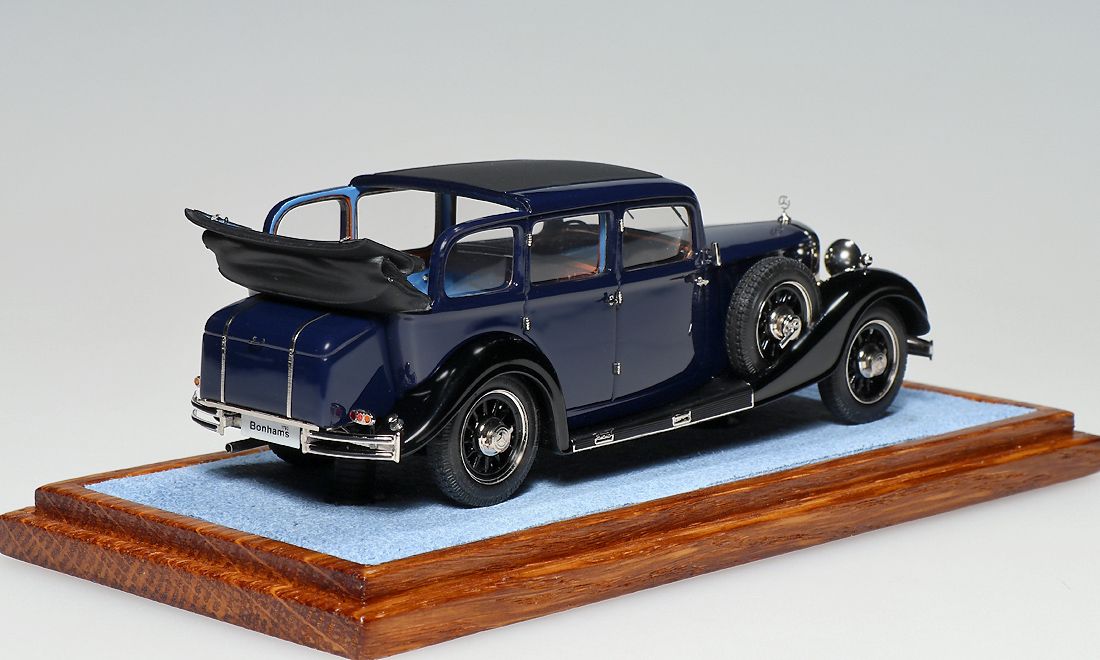 1935 Mercedes-Benz Typ 500 Nurburg Landaulet by Rama VIII, King of Siam. EMC for ER-models.